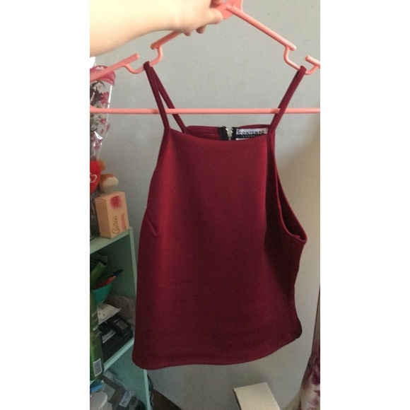 Tops - Dark red top